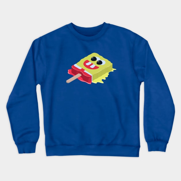 Spongebob on a Stick Crewneck Sweatshirt by WOOFIE